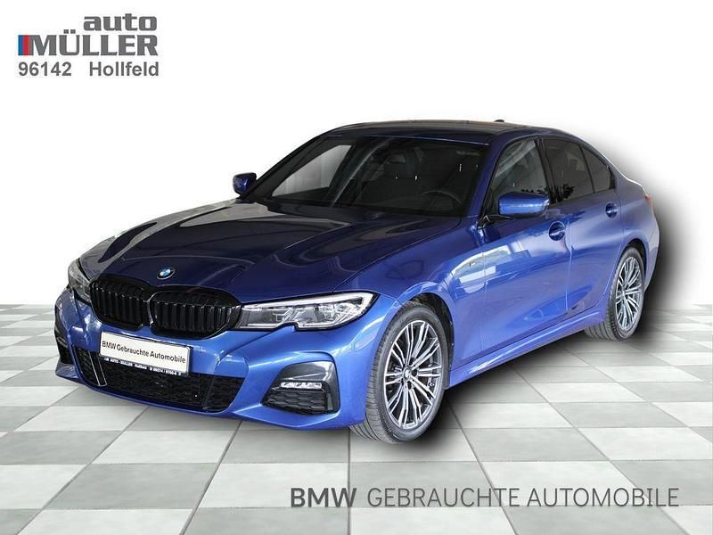 Blau Gebraucht 2022 BMW 320 M Sport Limousine | 33.977 € (Fairer Preis) - Bild 1/4