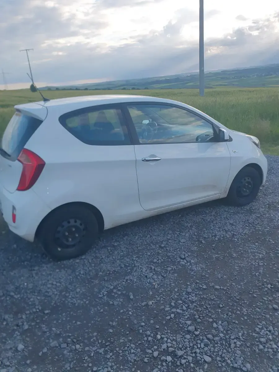 Gebraucht Kia Picanto 69 PS (50 kW) 2014 Weiß Kleinwagen