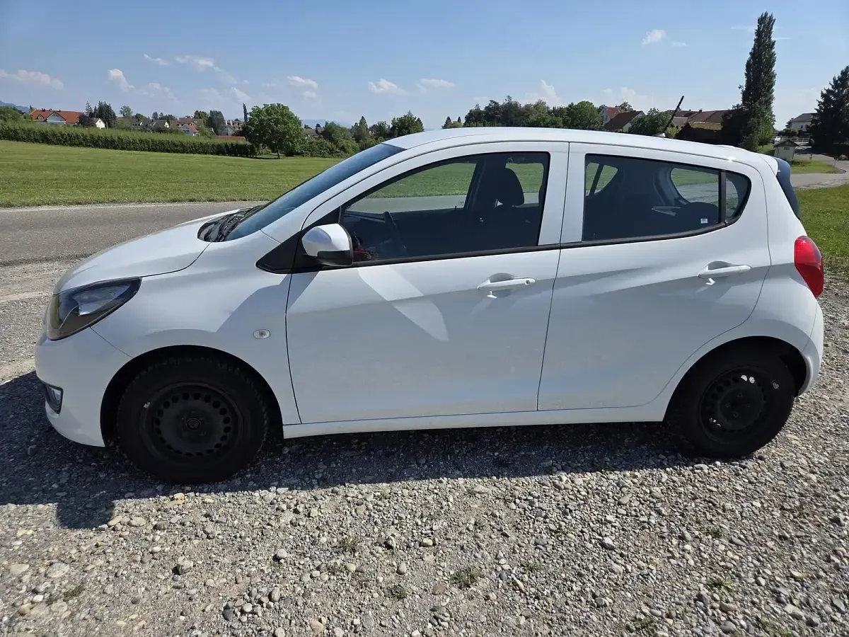 Gebraucht Opel Karl 75 PS (55 kW) 2017 Weiß Kleinwagen