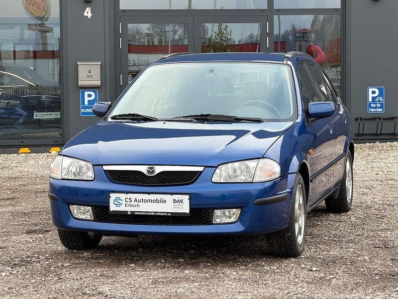 Blau Gebraucht 2000 Mazda 323 Exclusive Limousine | 4.990 € - Bild 1/4