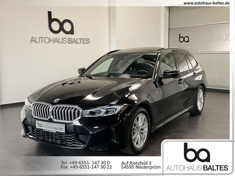 Saphirschwarz met. Gebraucht 2025 BMW 320 Comfort Edition Kombi | 45.850 € (Teuer) - Bild 1/4