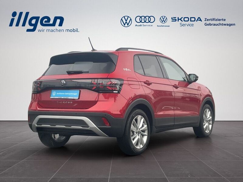 Gebraucht VW T-Cross Goal 116 PS (85 kW) 2024 Kings red SUV