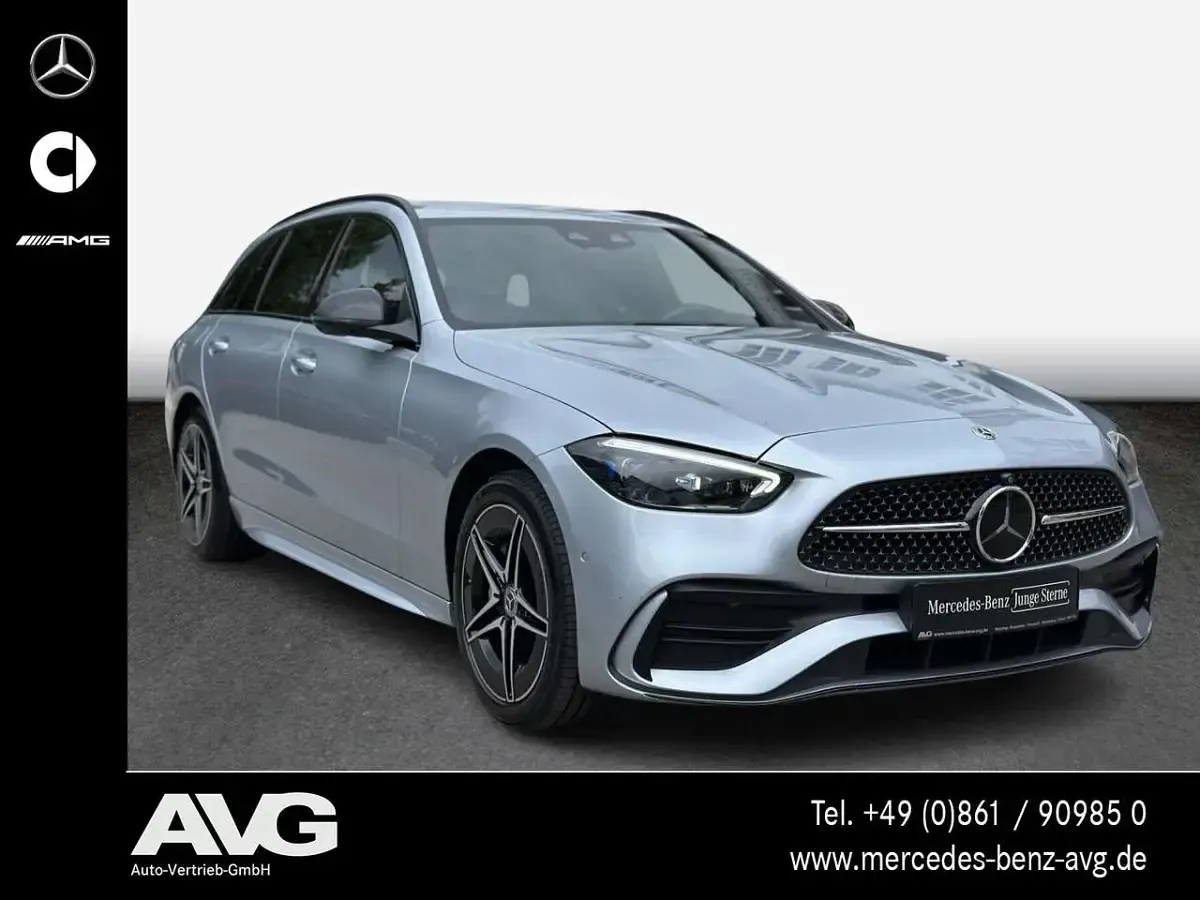 Gebraucht Mercedes C300e AMG 313 PS (230 kW) 2023 Hightechsilber Kombi