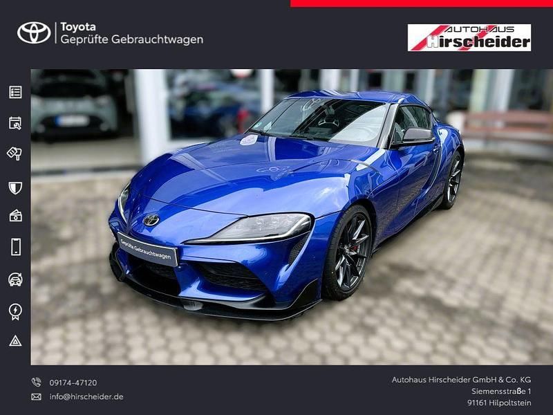 Blau Gebraucht 2023 Toyota Supra Coupé | 61.890 € (Teuer) - Bild 1/4