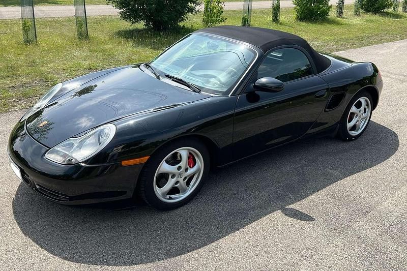 Gebraucht Porsche Boxster S 252 PS (185 kW) 2000 Schwarz Cabrio