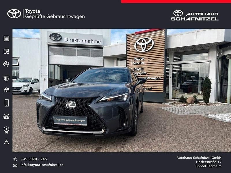 Grau Gebraucht 2024 Lexus UX 300h Sport Design Packet SUV | 32.900 € - Bild 1/4