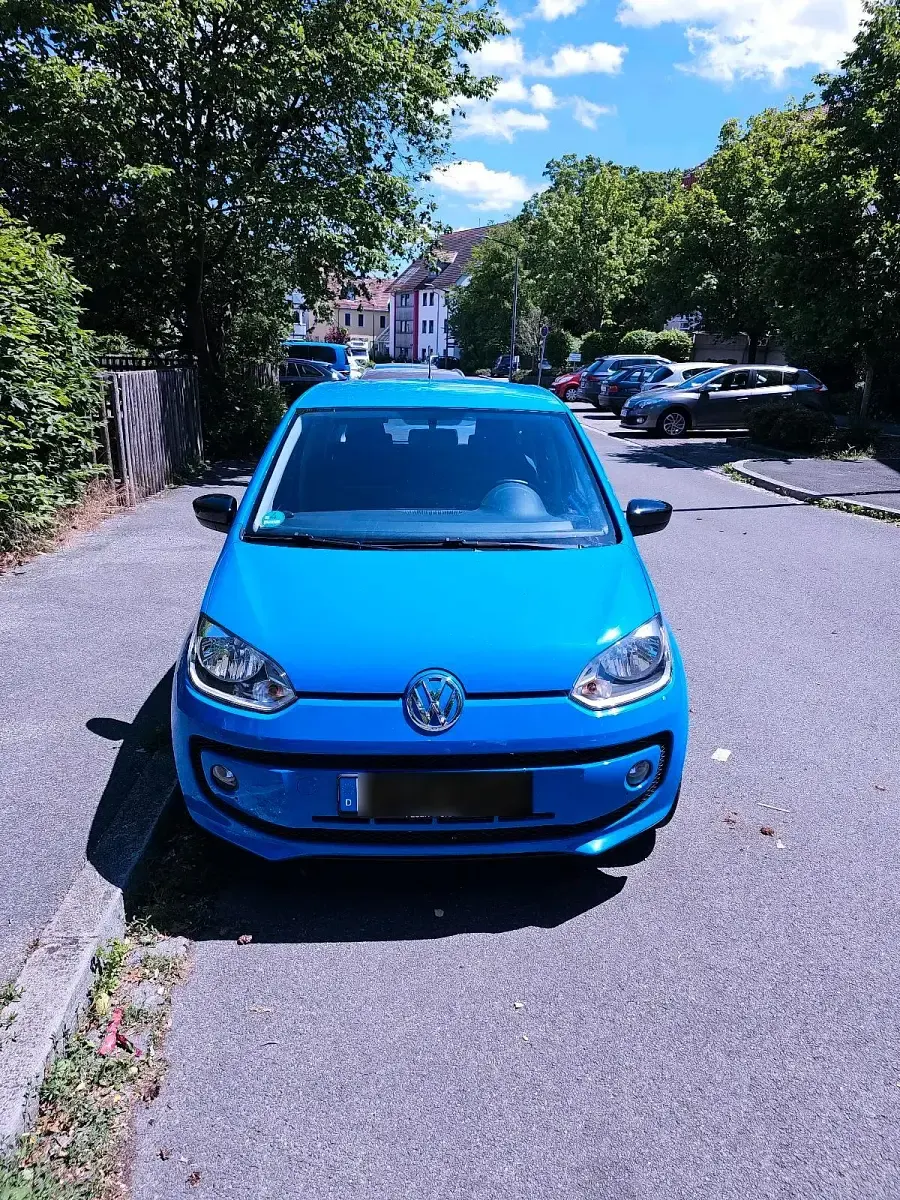 Gebraucht VW up! Cup 60 PS (44 kW) 2014 Blau Kleinwagen