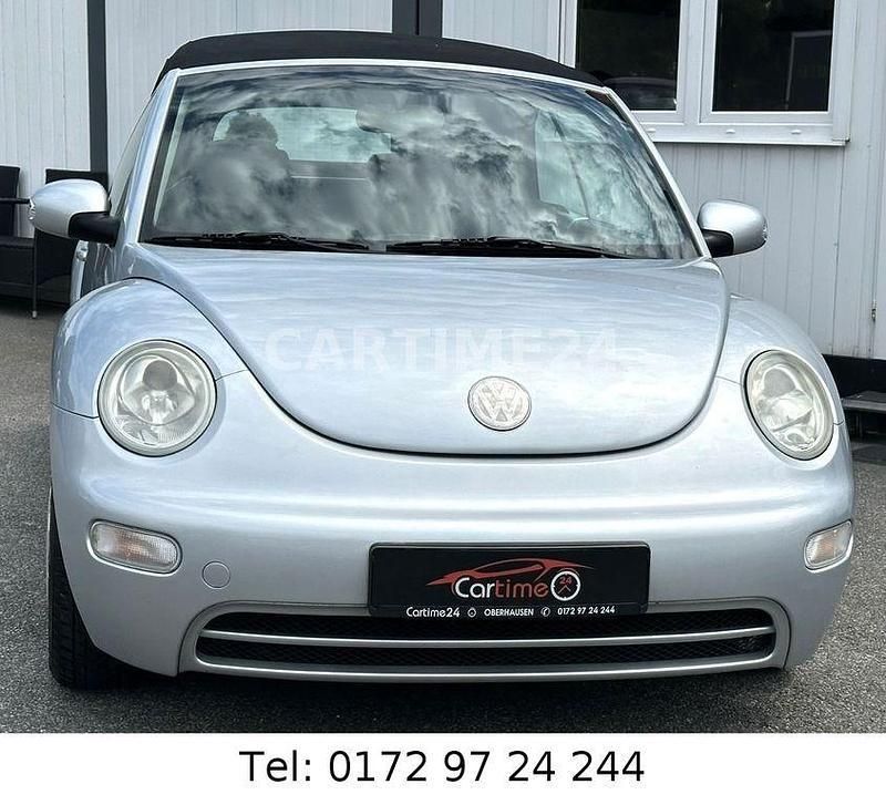 Reflexsilber Gebraucht 2003 VW Beetle Highline Cabrio | 2.699 € (Guter Preis) - Bild 1/4