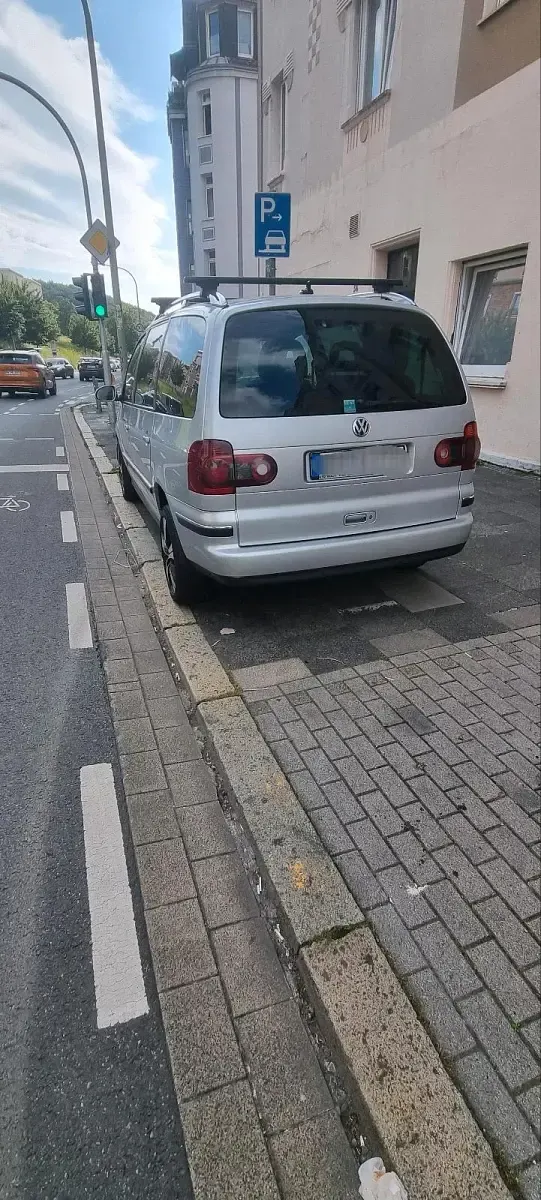 Gebraucht VW Sharan Highline 140 PS (102 kW) 2008 Silber Van / Kleinbus