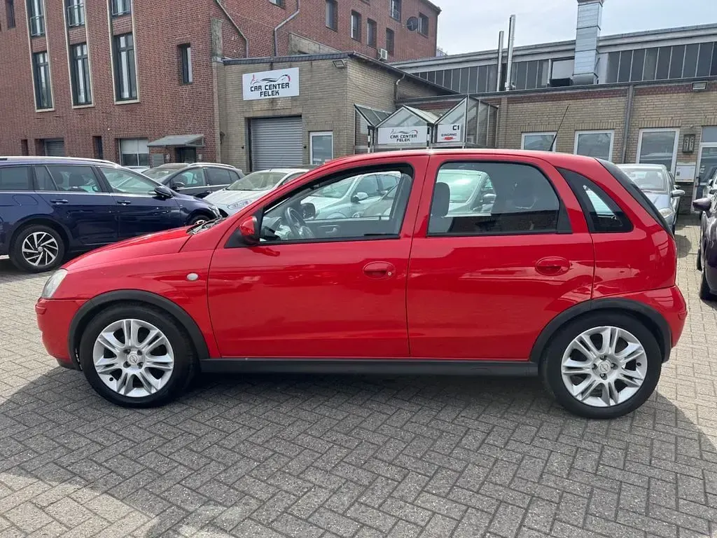 Gebraucht Opel Corsa Edition 80 PS (58 kW) 2006 Rot Kleinwagen