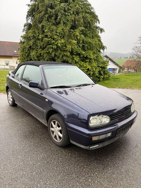 Violet Gebraucht 1995 VW Golf Cabriolet Karmann Cabrio | 1.199 € - Bild 1/4