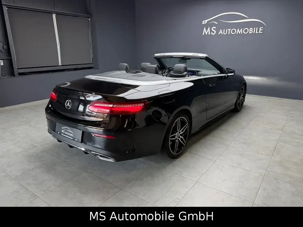 Gebraucht Mercedes E220 AMG line 194 PS (142 kW) 2018 Schwarz Cabrio