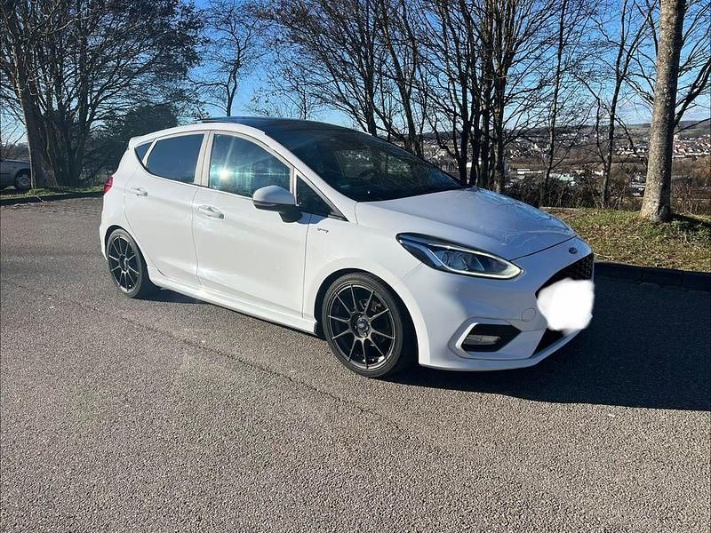 Gebraucht Ford Fiesta ST-Line 140 PS (102 kW) 2018 Weiß Kleinwagen