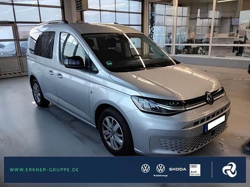 Reflexsilber metallic Gebraucht 2021 VW Caddy Life Van / Kleinbus | 23.499 € (Superpreis) - Bild 1/4