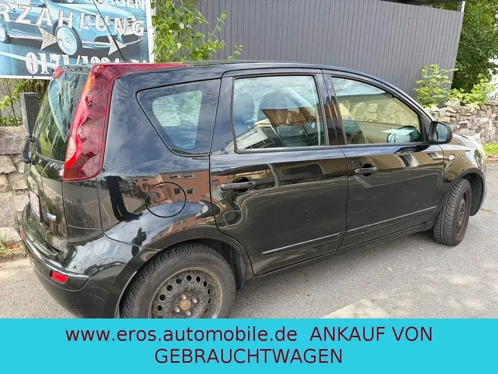 Gebraucht Nissan Note I-Way 90 PS (66 kW) 2013 Schwarz Kleinwagen