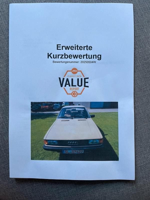 Beige Gebraucht 1980 Audi 80 Limousine | 5.900 € - Bild 1/4