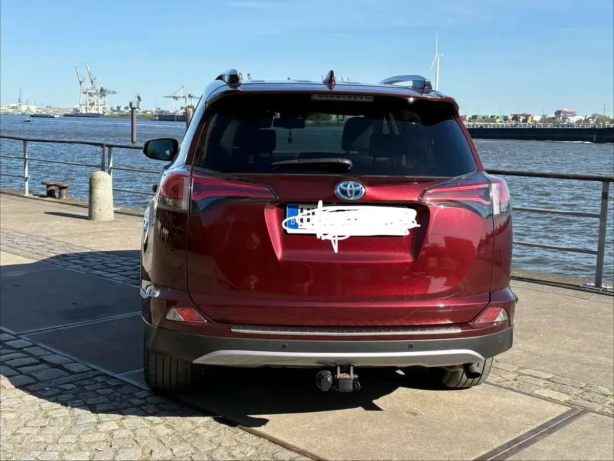 Gebraucht Toyota RAV4 Hybrid Executive 197 PS (144 kW) 2017 Rot SUV