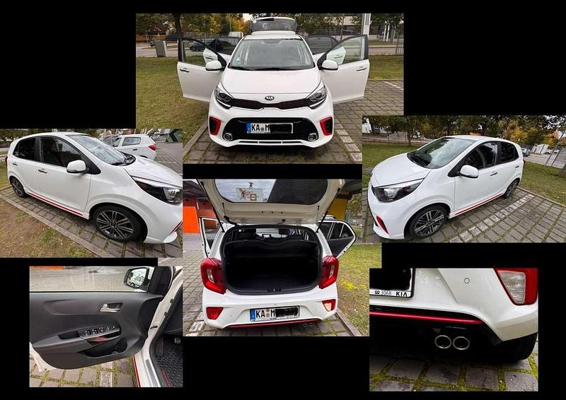 Gebraucht Kia Picanto GT-Line 84 PS (61 kW) 2017 Weiß Kleinwagen