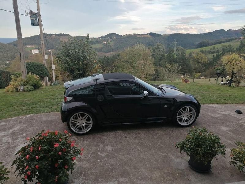 Używany Smart Roadster Brabus 101 KM (74 kW) 2004 Czarny Kabriolet