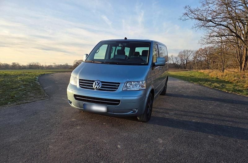 Second-hand VW T5 131 CP (96 kW) 2007 Albastru Van