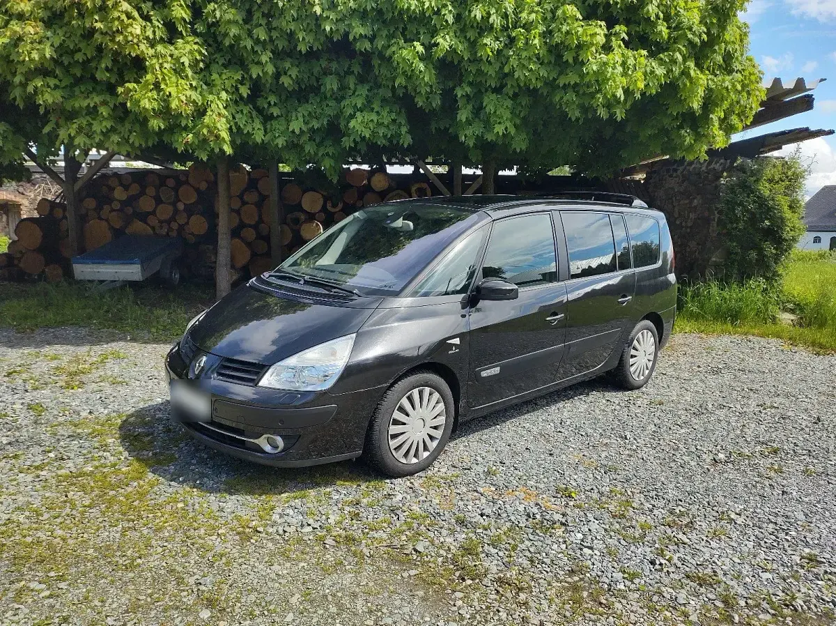 Gebraucht Renault Grand Espace 173 PS (127 kW) 2008 Schwarz Van / Kleinbus
