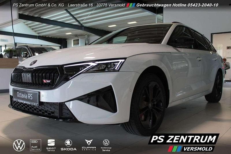 Moonweiß Neu 2025 Skoda Octavia RS Kombi | 48.530 € (Teuer) - Bild 1/4