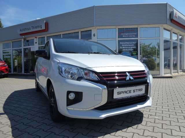 Titanweiß/pianoschwarz Neu 2024 Mitsubishi Space Star Select+ Limousine | 19.620 € - Bild 1/4