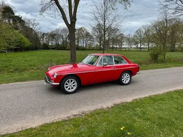 Usata MG B GT 1973 Rosso Coupé