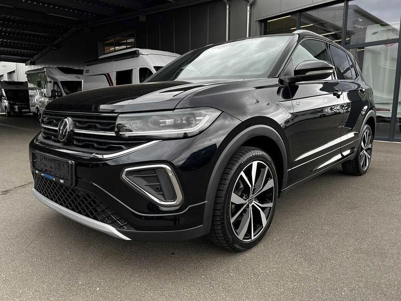 Deep black perleffekt (metallic) Gebraucht 2024 VW T-Cross R-line SUV | 29.990 € (Teuer) - Bild 1/4