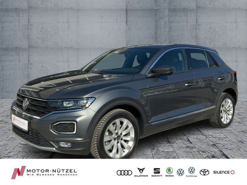 Grau Gebraucht 2021 VW T-Roc Sport SUV | 27.330 € (Fairer Preis) - Bild 1/4