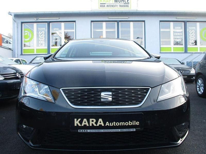 Gebraucht Seat Leon 110 PS (80 kW) 2015 Schwarz Limousine