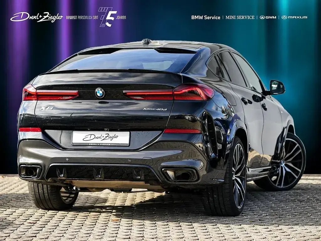 Gebraucht BMW X6 Comfort Edition 352 PS (258 kW) 2025 Saphirschwarzmetallic SUV