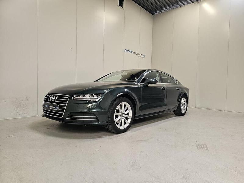 Grün Gebraucht 2016 Audi A7 Sportback Kleinwagen | 24.990 € - Bild 1/4