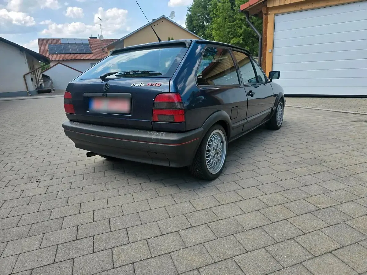 Gebraucht VW Polo 113 PS (83 kW) 1991 Blau Kleinwagen