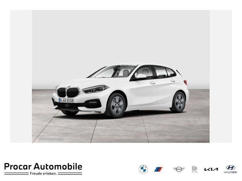 Weiß Gebraucht 2021 BMW 118 Advantage Kleinwagen | 22.950 € (Fairer Preis) - Bild 1/4