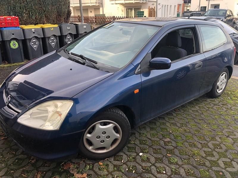 Blau Gebraucht 2002 Honda Civic Coupé | 1.250 € (Guter Preis) - Bild 1/4