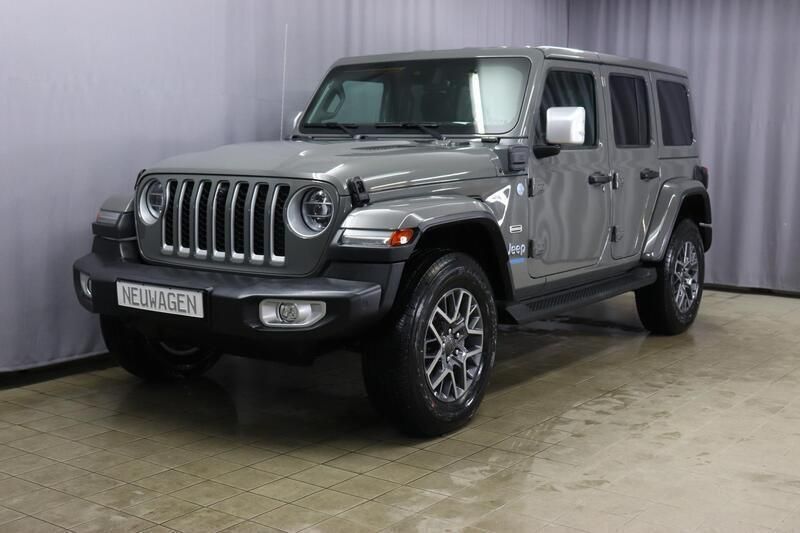 Sting gray uni Gebraucht 2022 Jeep Wrangler Unlimited Overland SUV | 60.469 € (Fairer Preis) - Bild 1/4