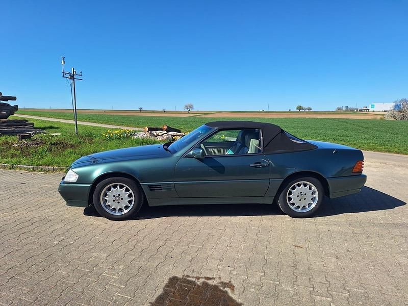 Gebraucht Mercedes SL320 231 PS (169 kW) 1994 Grün Cabrio