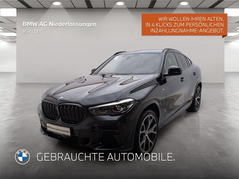 Schwarz Gebraucht 2022 BMW X6 Shadowline SUV | 61.511 € (Fairer Preis) - Bild 1/4