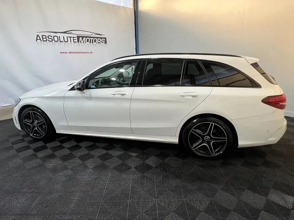 Gebraucht Mercedes C300 AMG line 258 PS (189 kW) 2020 Weiß Kombi