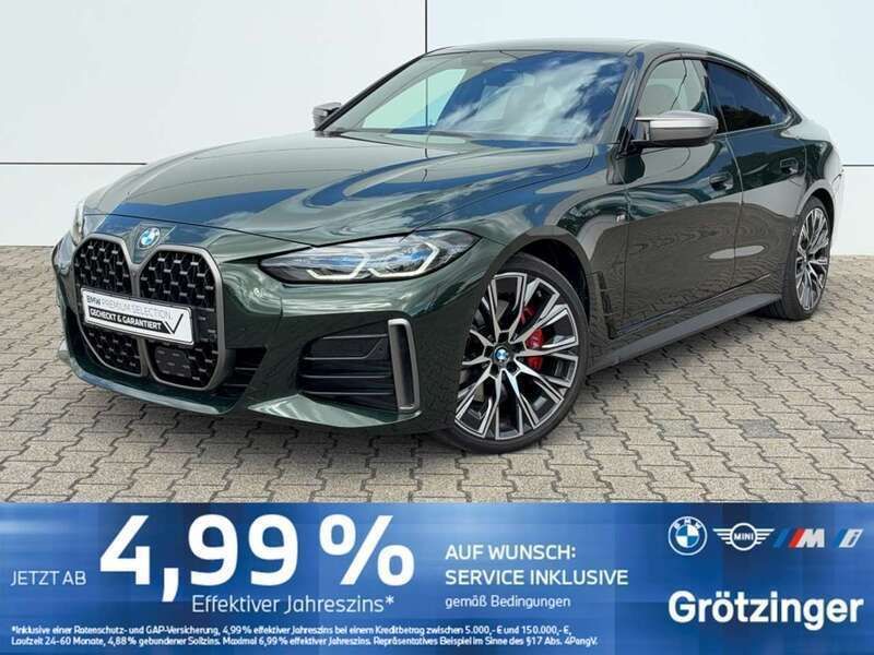 Sanremo green metallic Gebraucht 2022 BMW 440 M Sport Coupé | 51.886 € (Fairer Preis) - Bild 1/4