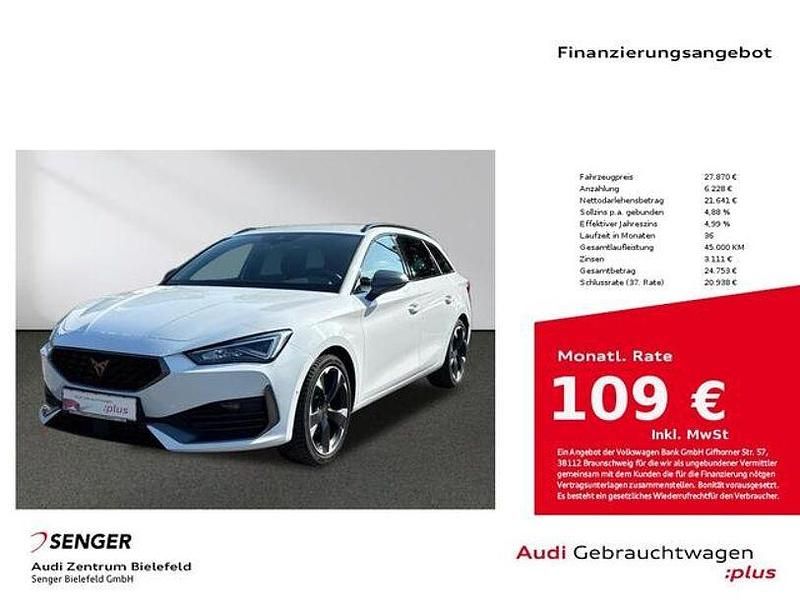 Weiss Gebraucht 2024 Cupra Leon | 27.870 € (Fairer Preis) - Bild 1/3