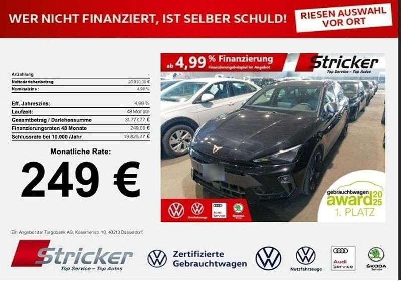 Midnight schwarz metallic Gebraucht 2025 Cupra Leon Kombi | 26.939 € (Superpreis) - Bild 1/3