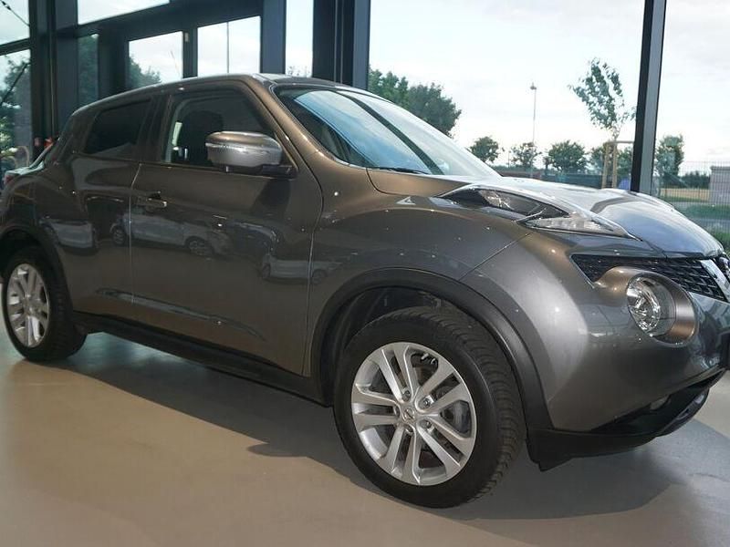 Grau (metallic) Gebraucht 2014 Nissan Juke Acenta SUV | 12.987 € (Etwas zu teuer) - Bild 1/4