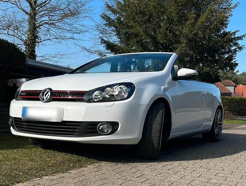 Gebraucht VW Golf Cabriolet 160 PS (117 kW) 2012 Weiß Cabrio