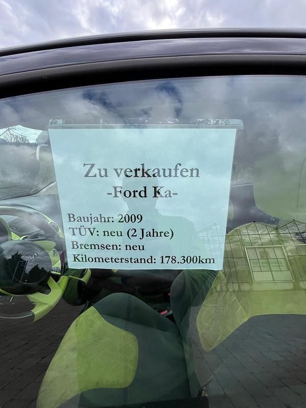 Gebraucht Ford Ka 69 PS (50 kW) 2009 Schwarz Kleinwagen