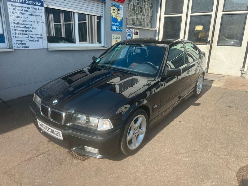 Schwarz Gebraucht 1998 BMW 318 Compact M Sport Kleinwagen | 6.990 € (Teuer) - Bild 1/4