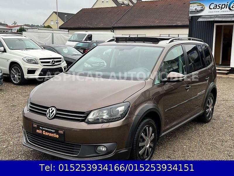 Gebraucht VW Touran Cross 177 PS (130 kW) 2013 Braun Van / Kleinbus