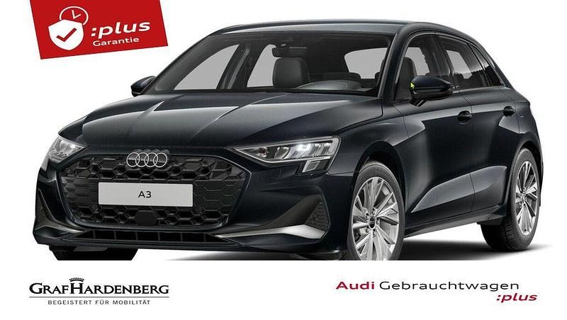 Grau Gebraucht 2024 Audi A3 Sportback Advanced Limousine | 27.930 € (Fairer Preis) - Bild 1/4