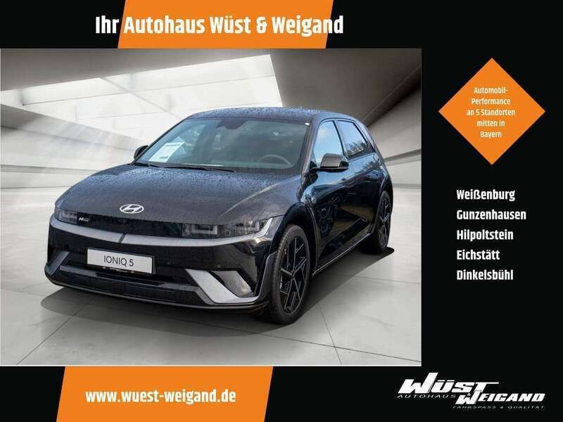 Schwarz Neu 2024 Hyundai Ioniq 5 N Line SUV | 48.550 € (Teuer) - Bild 1/4